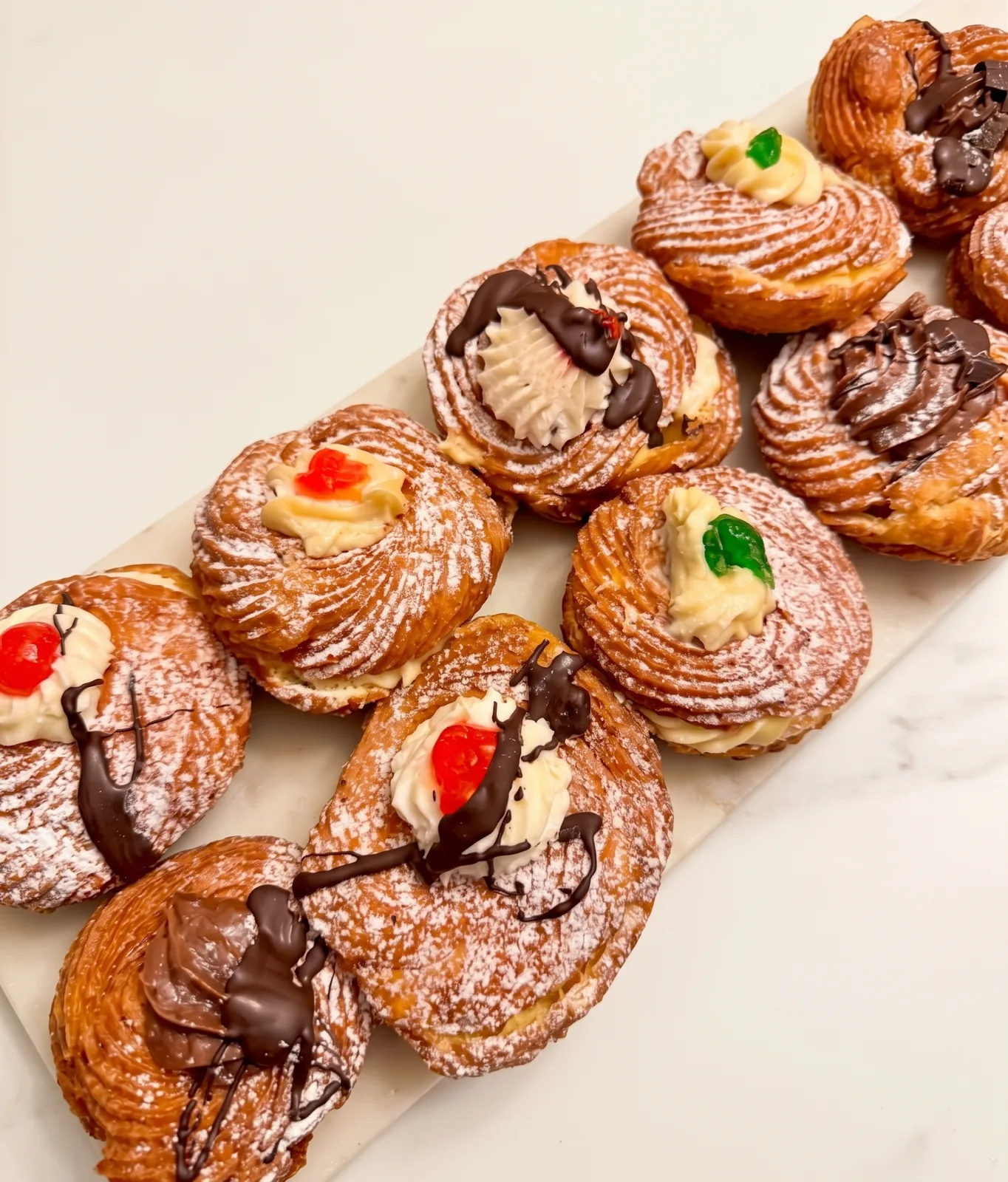 Zeppole, Pâtisserie Italia, Saint-Léonard, Montréal